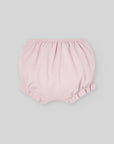 Baby girl bloomers in pink