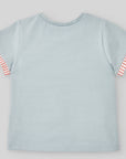 Baby Blue Printed T-shirt