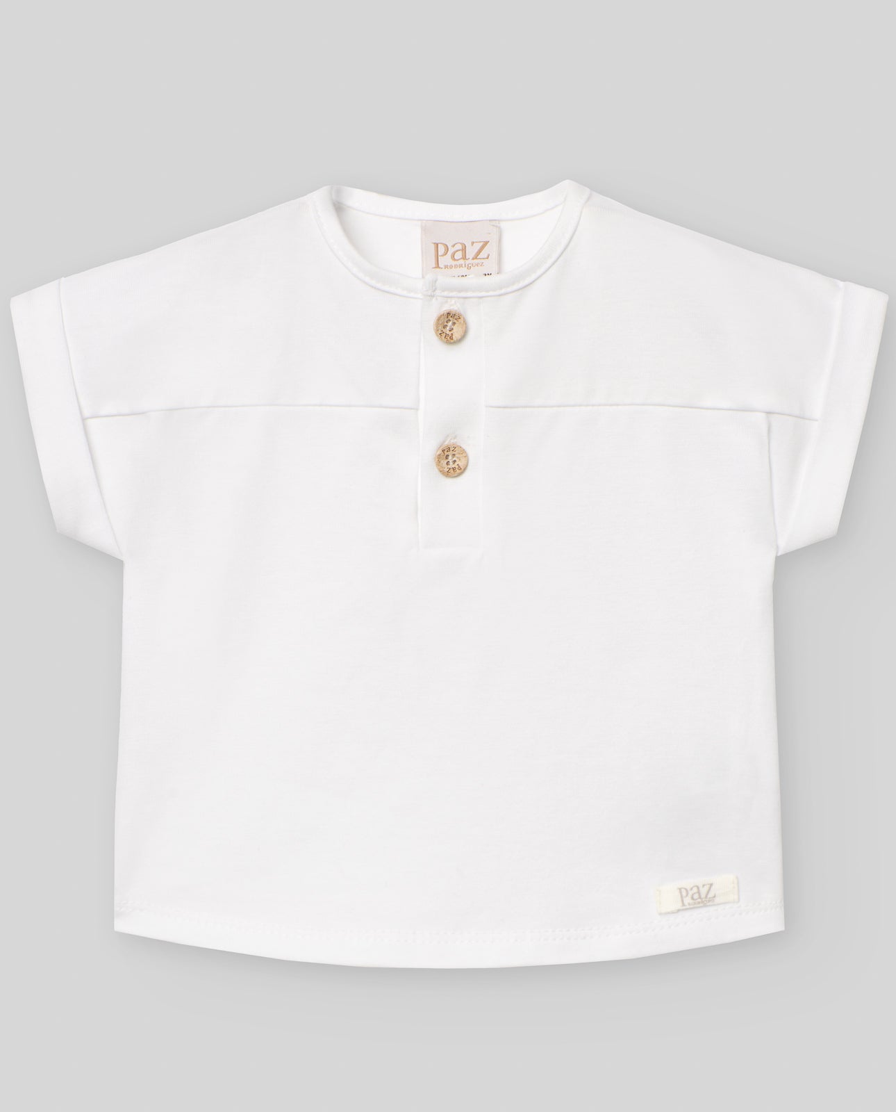 Baby Boy T-SHIRT with Buttons