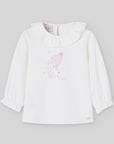 Ruffle Baby Girl T-SHIRT "DEVA"
