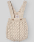 Baby Light Brown Knitted Overall