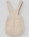 Baby Light Brown Knitted Overall