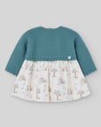Baby Girl Pine Green DRESS