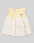 Yellow NEWBORN SHORT DRESS