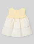 Yellow NEWBORN SHORT DRESS