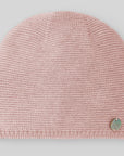 Basic cotton and cashmere knitted beanie for babies