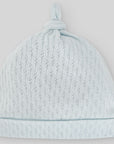 Baby boy Knitted Hat with Knot Detail