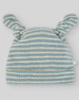 Striped knit Baby hat