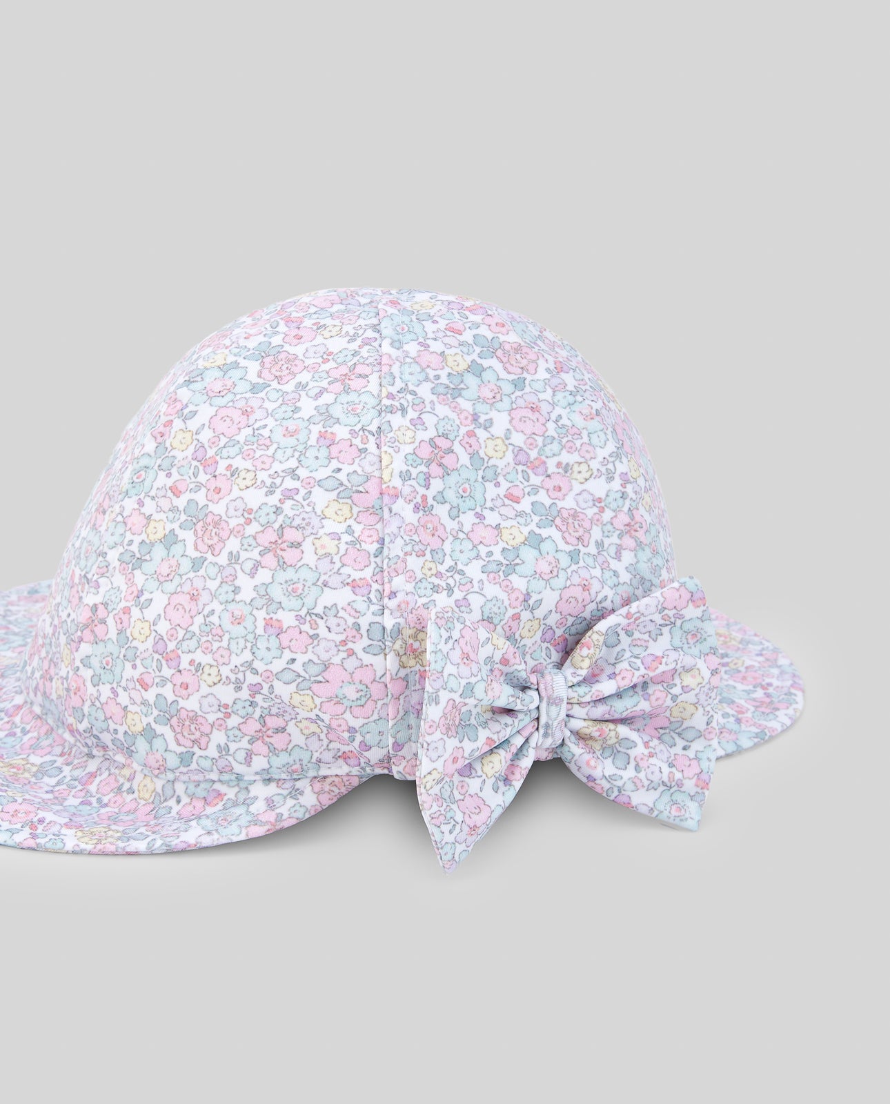 KNIT NEWBORN FLORAL HAT &quot;BAÑO V25&quot;