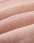 KNITTED PINK VEST. DESIGNED BY GIGI LEUNG