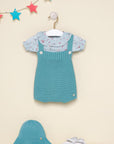 Baby Green Knitted Bodysuit