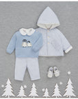 Baby Boy Chalk Blue Trousers