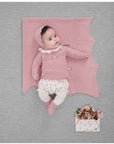 Baby Girl Cotton Bow Details Bloomers