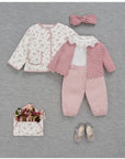 PINK CARDIGAN FOR BABY GIRLS