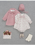 Baby Girl Pink Hooded Coat