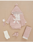 Baby Girl Pink Hooded Coat