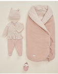 Newborn Pink Striped Sweater