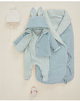 Baby Boy Blue Striped Romper