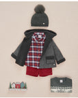 Boys Red Check Shirt