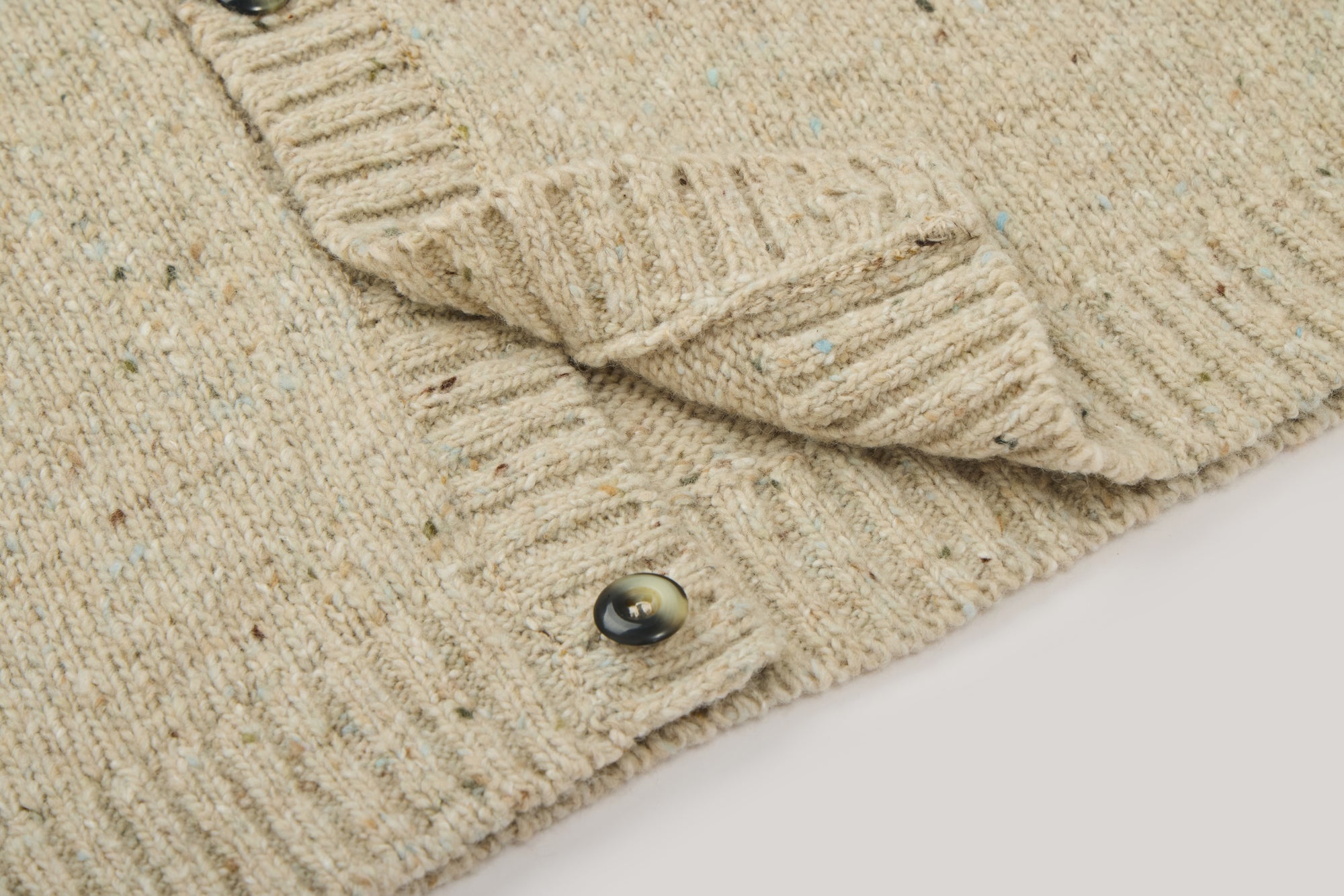 Knitted Beige Cardigan  MIBONBóN