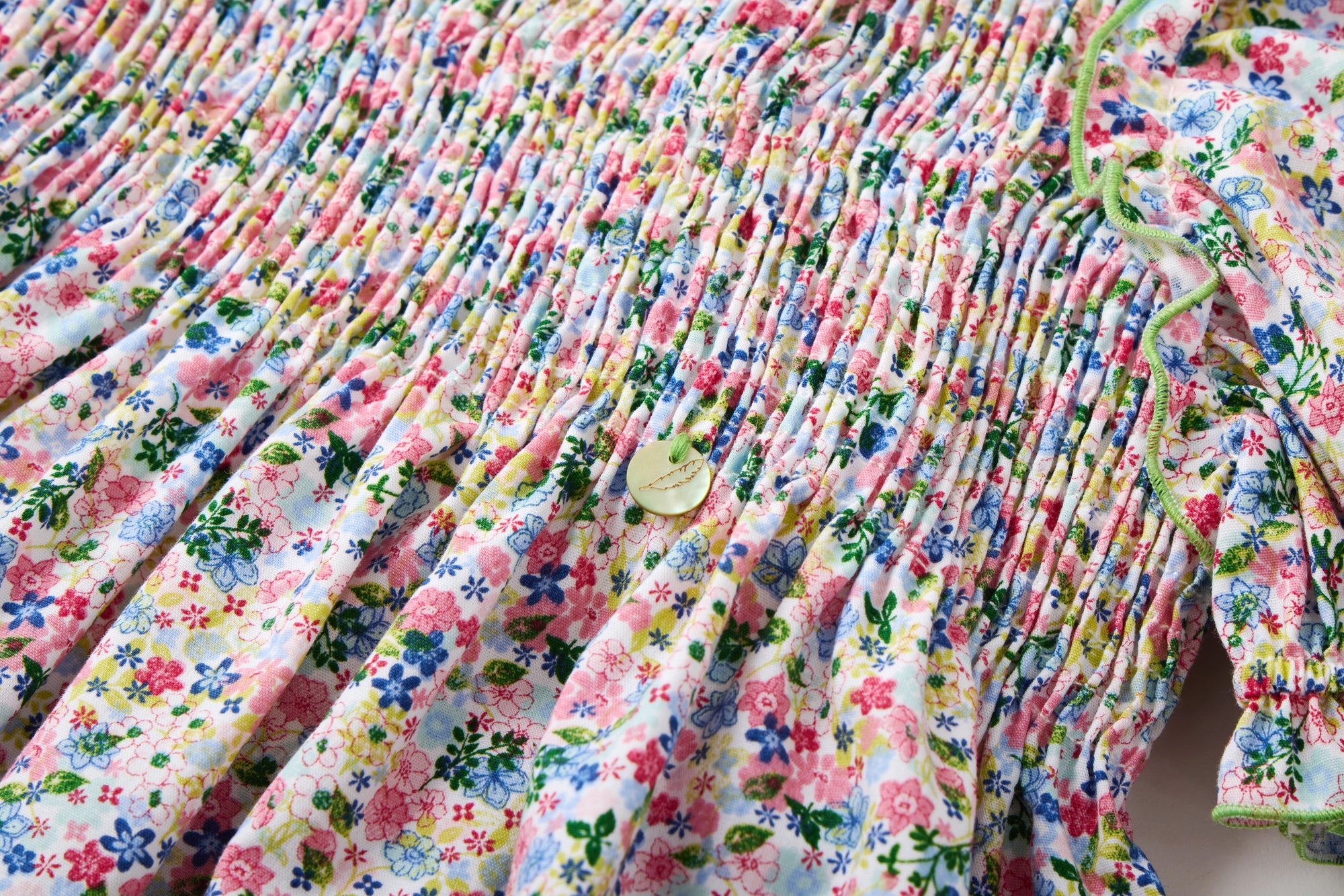 Summer floral dress for girls