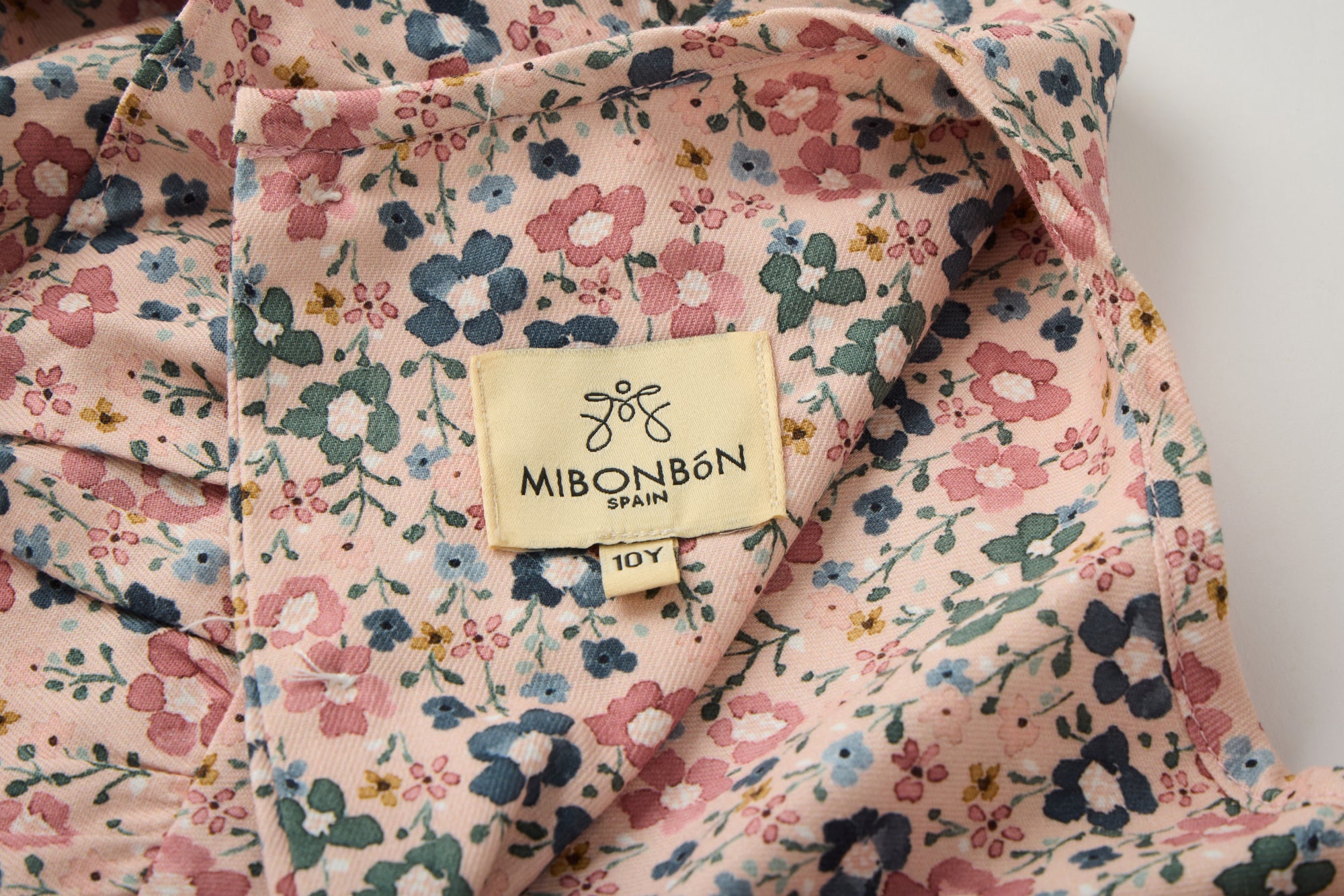 Floral pink blouse long sleeve