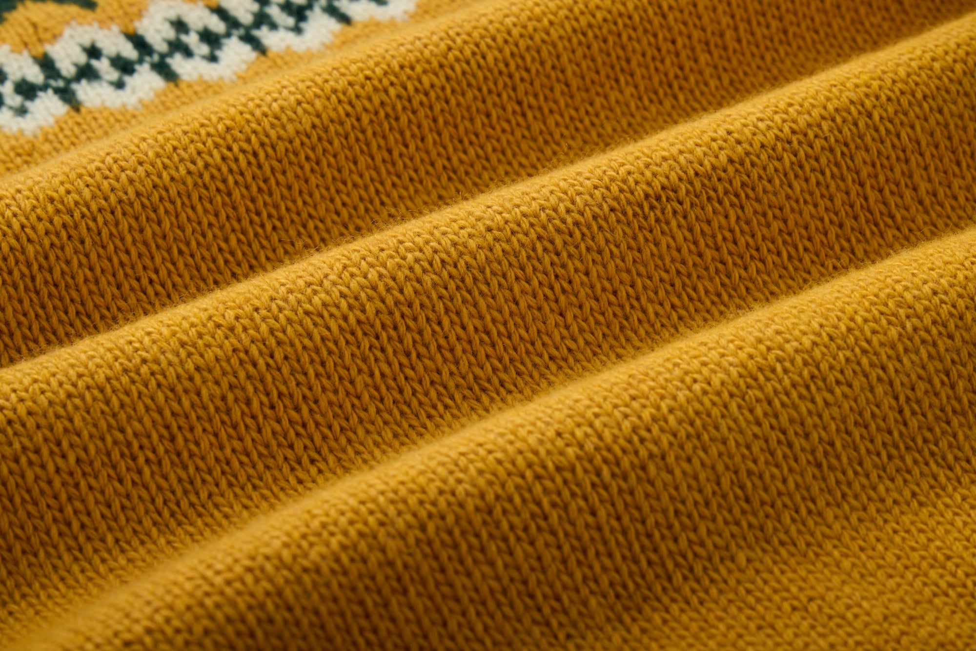 MUSTARD KNITTED JERSEY