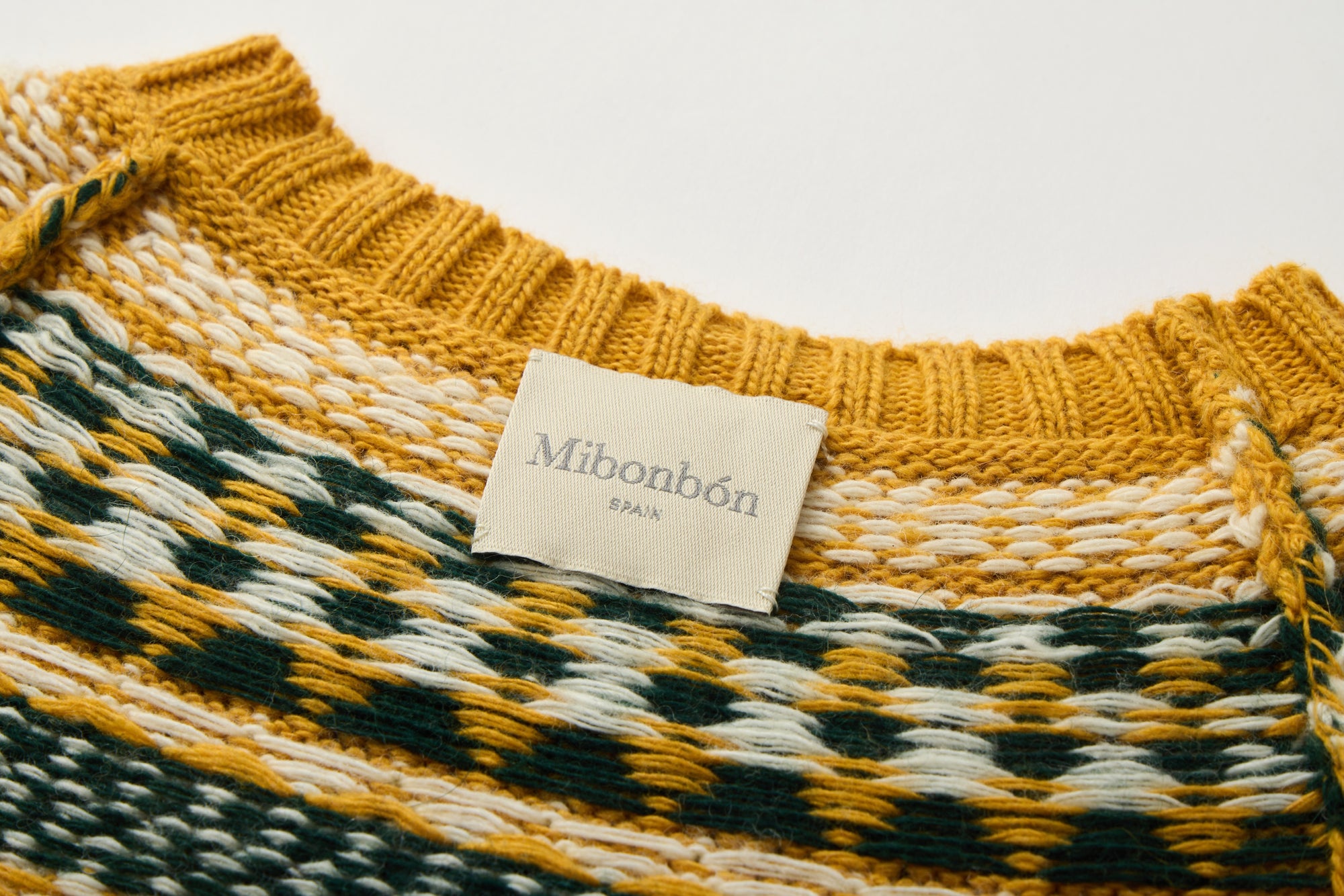 MUSTARD KNITTED JERSEY