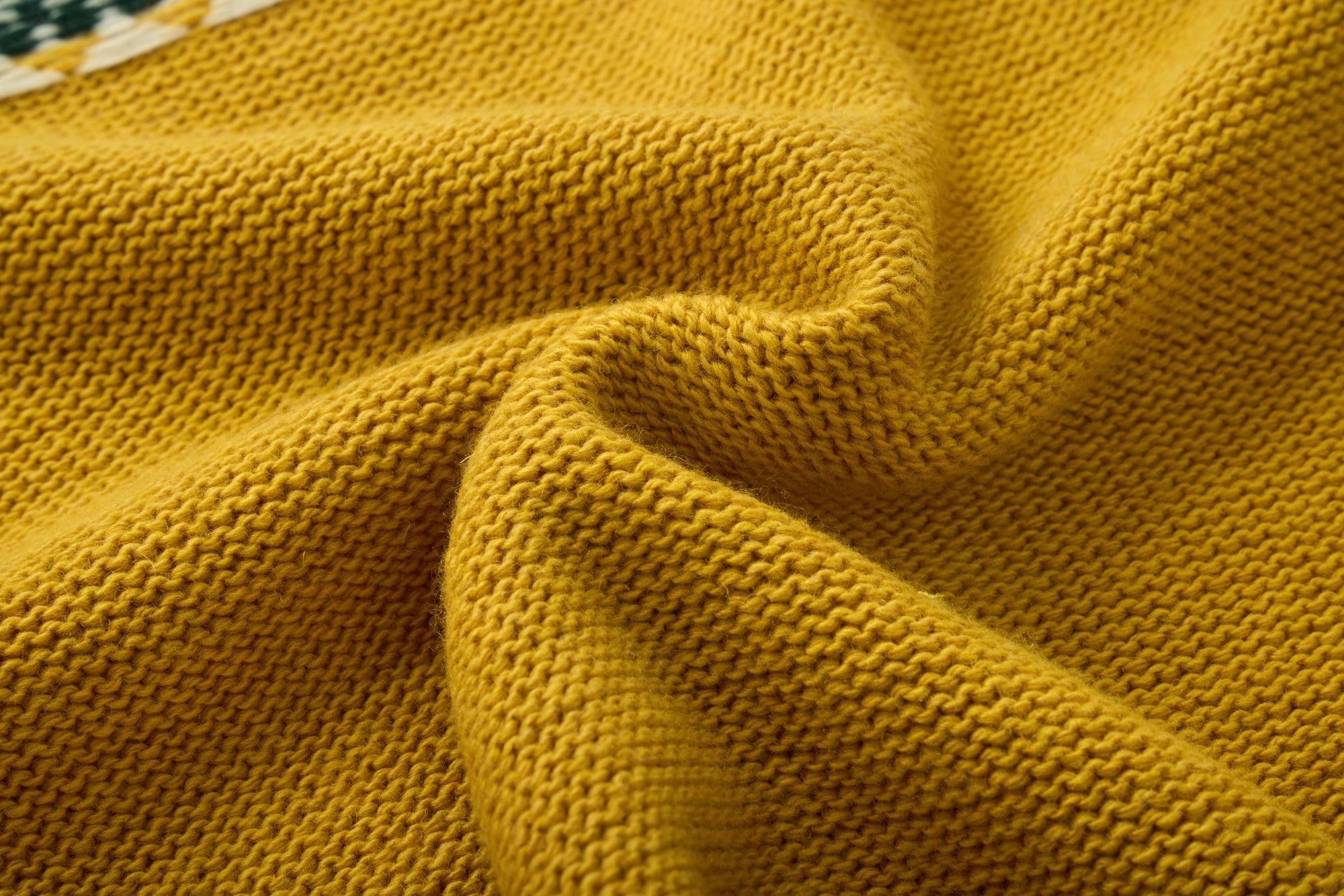 MUSTARD KNITTED JERSEY