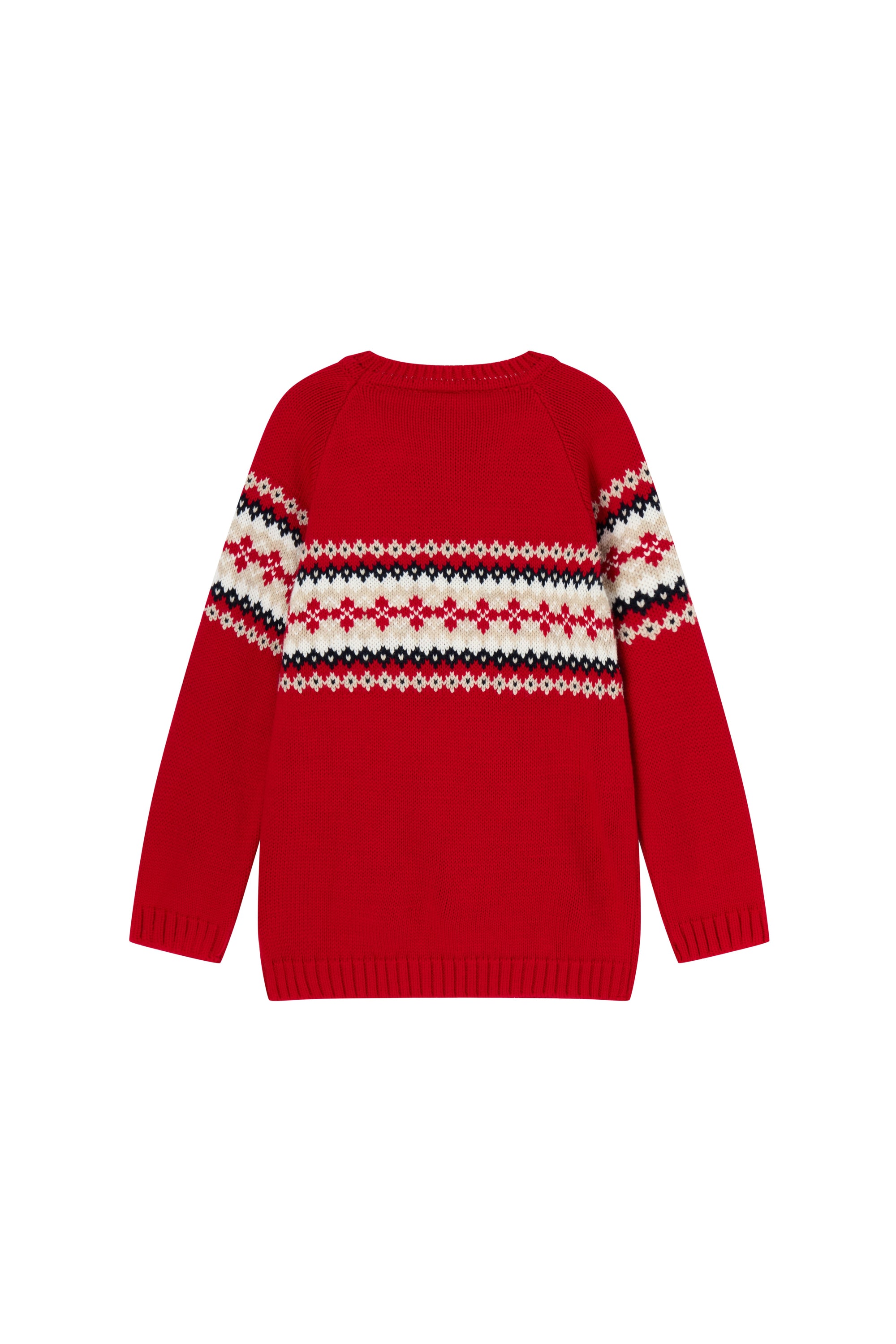 XMAS VIBE RED PULLOVER