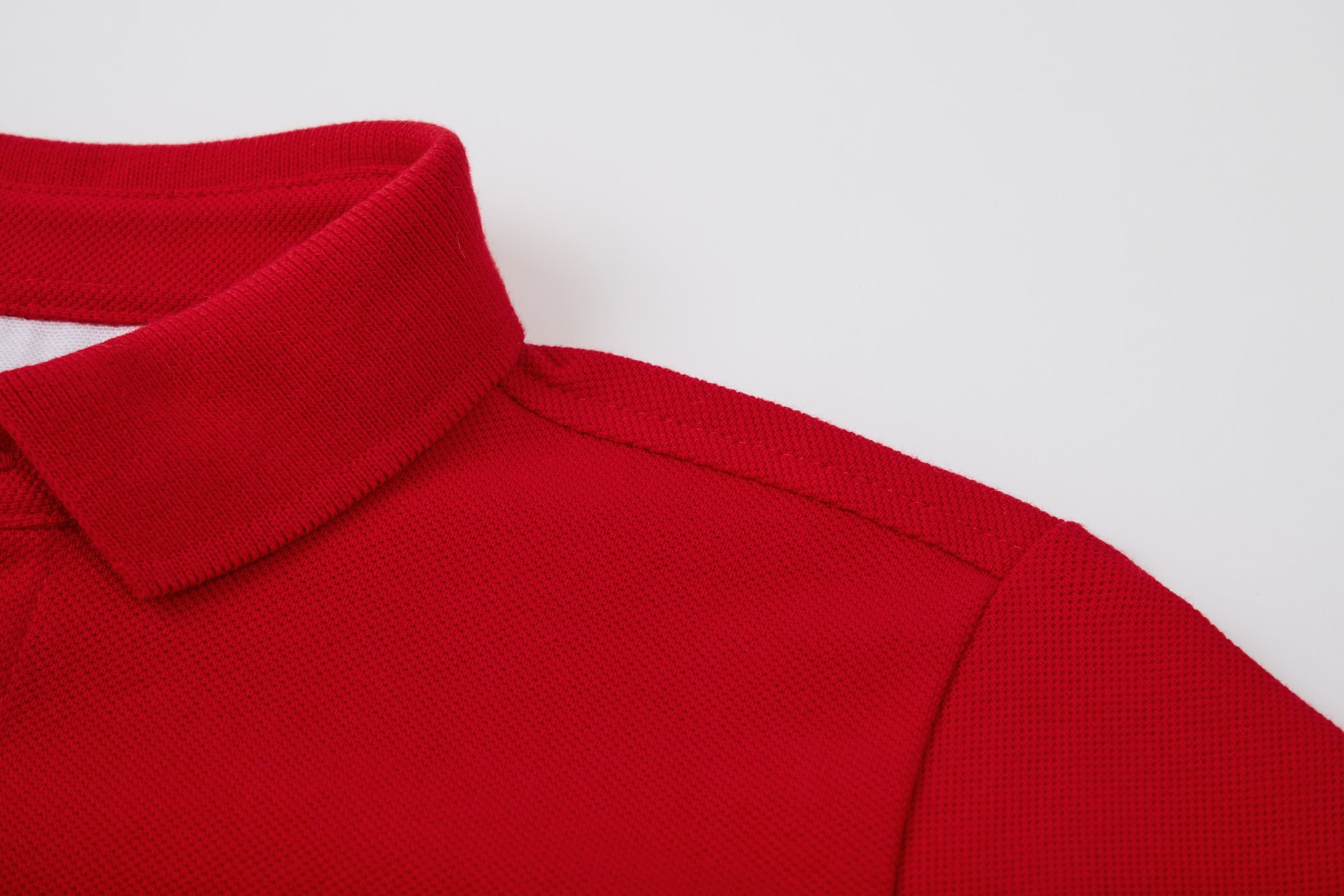 MIBONBON RED POLO LONG SLEEVE