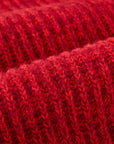 Red knitted sweater from MIBONBON