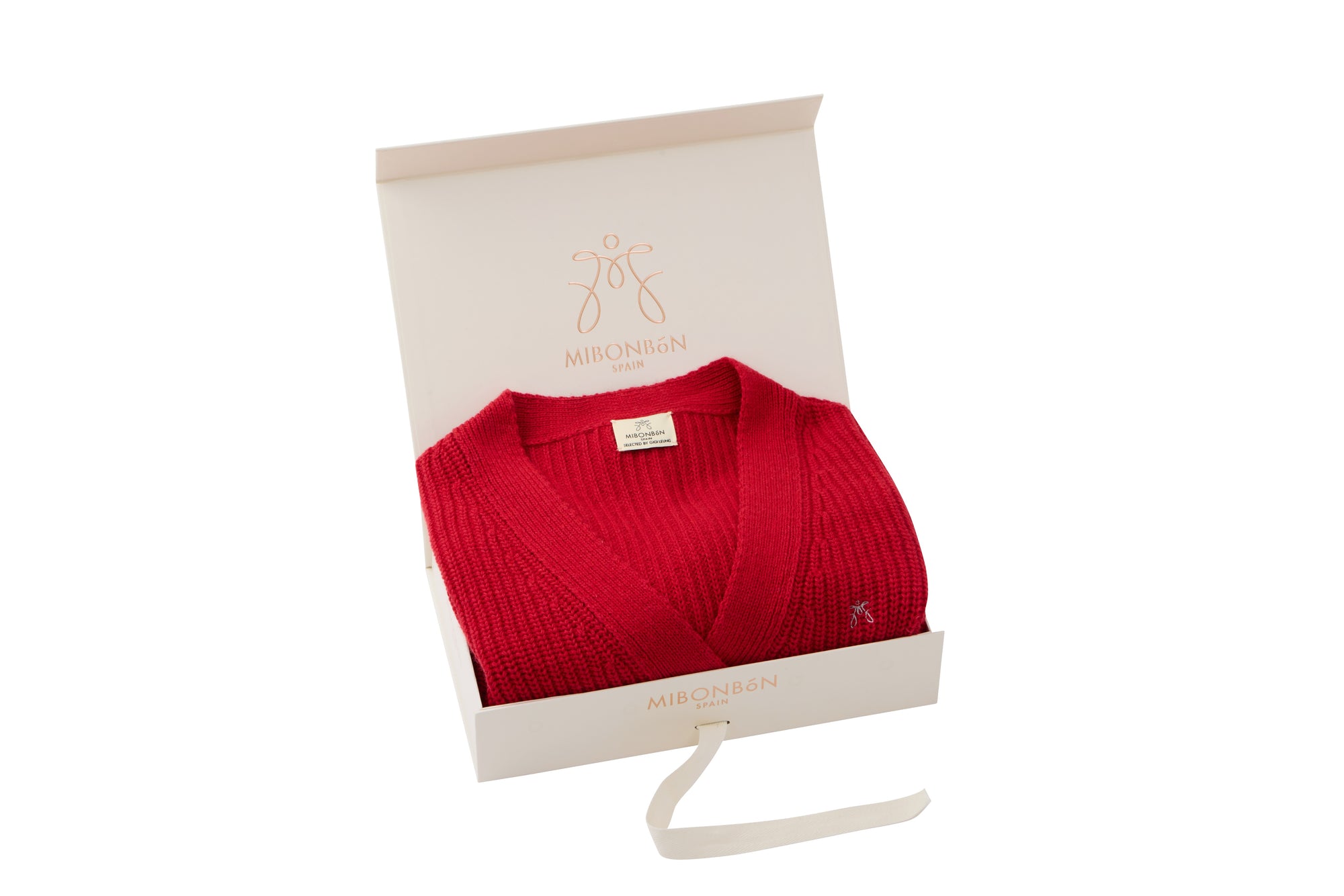 RED MIBONBóN Cardigan for Adults