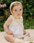 Yellow NEWBORN SHORT DRESS