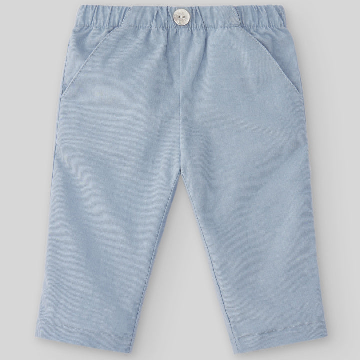 Baby trousers in blue