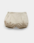 Beige bloomers for babies