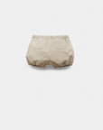 Beige bloomers for babies