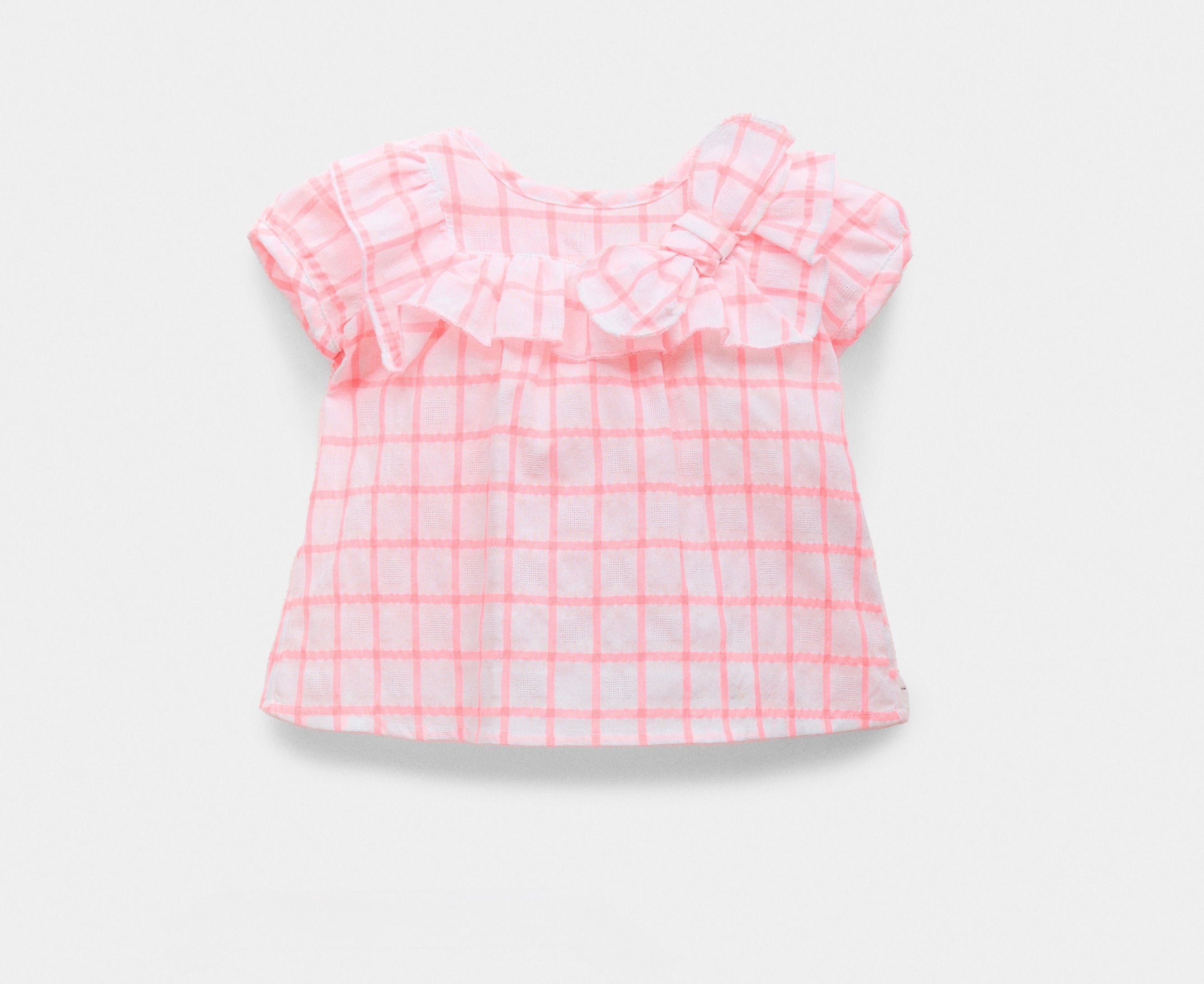 Baby girl pink blouse