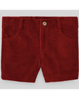 Short corduroy pants for boys