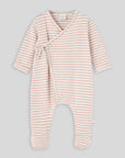 Baby Girl Pink Striped Romper