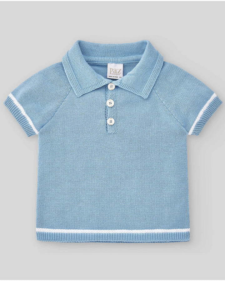 Baby Knitted Polo T-Shirt