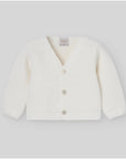 Chalk Blue NEWBORN CARDIGAN "ESENCIAL"