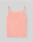 Knit tank top for girls