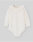 Muslin bodysuit in 2 colours selection. Blue or Pink
