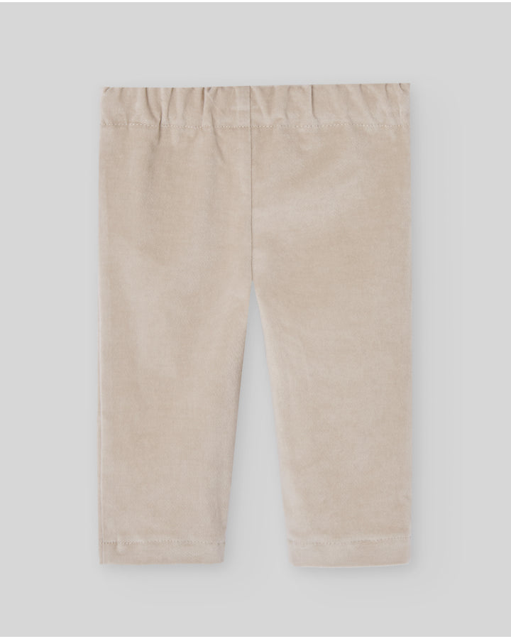 Long velvet trousers for boys