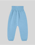 Knitted baby leggings without foot