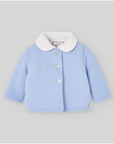 Knit coat for babies lined with soft