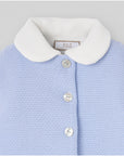 Knit coat for babies lined with soft