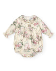 Floral Cotton Body with Claudine collar