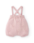 Pale Pink Knitted Rompers